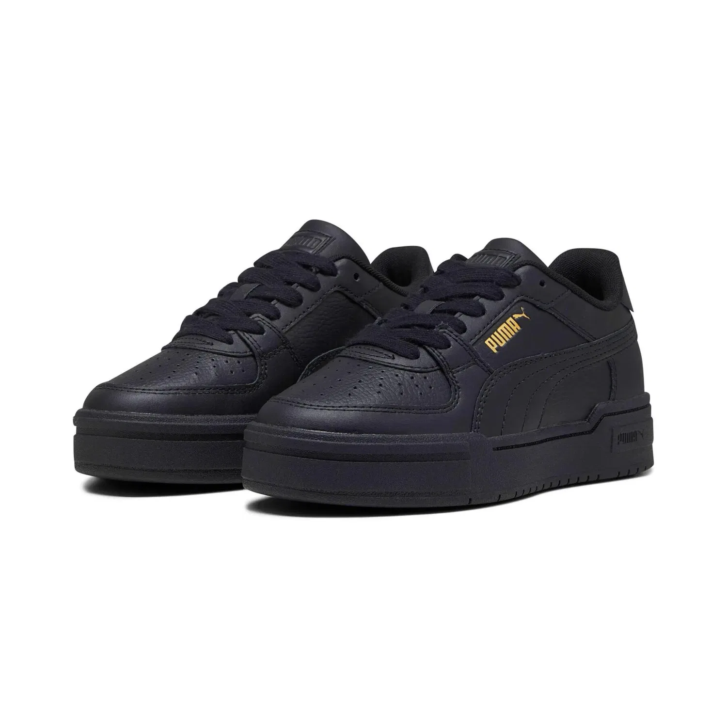 Детские кроссовки с перфорацией CA Pro Classic Puma, Schwarz Schwarz — фото 2