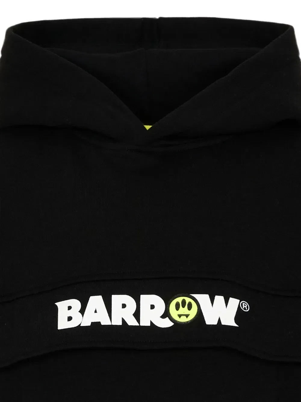 Худи с принтом плюшевого мишки Barrow Kids, черный — фото 3