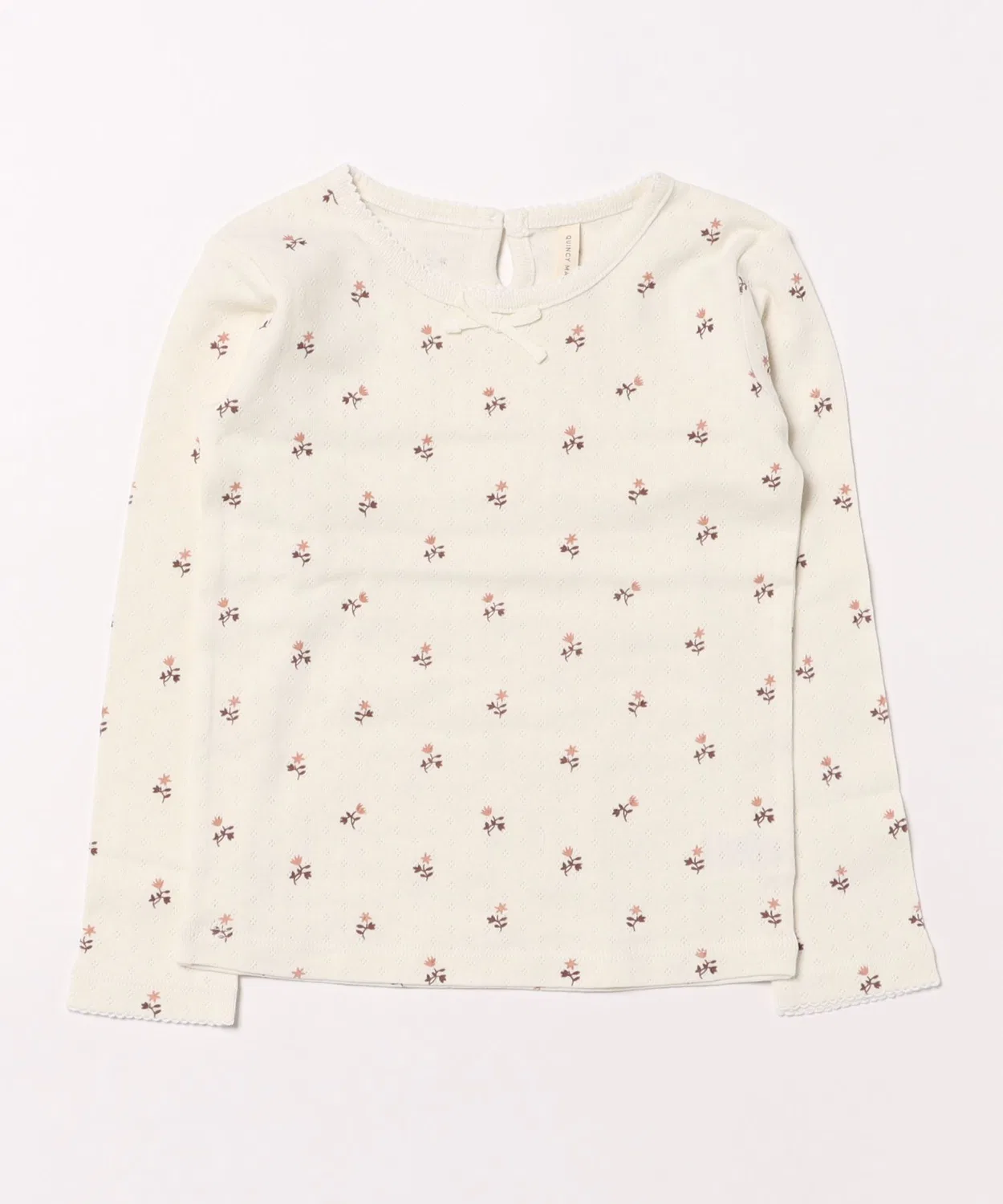 Детская футболка с длинным рукавомRose Fleur ARCHIVER, Ivory