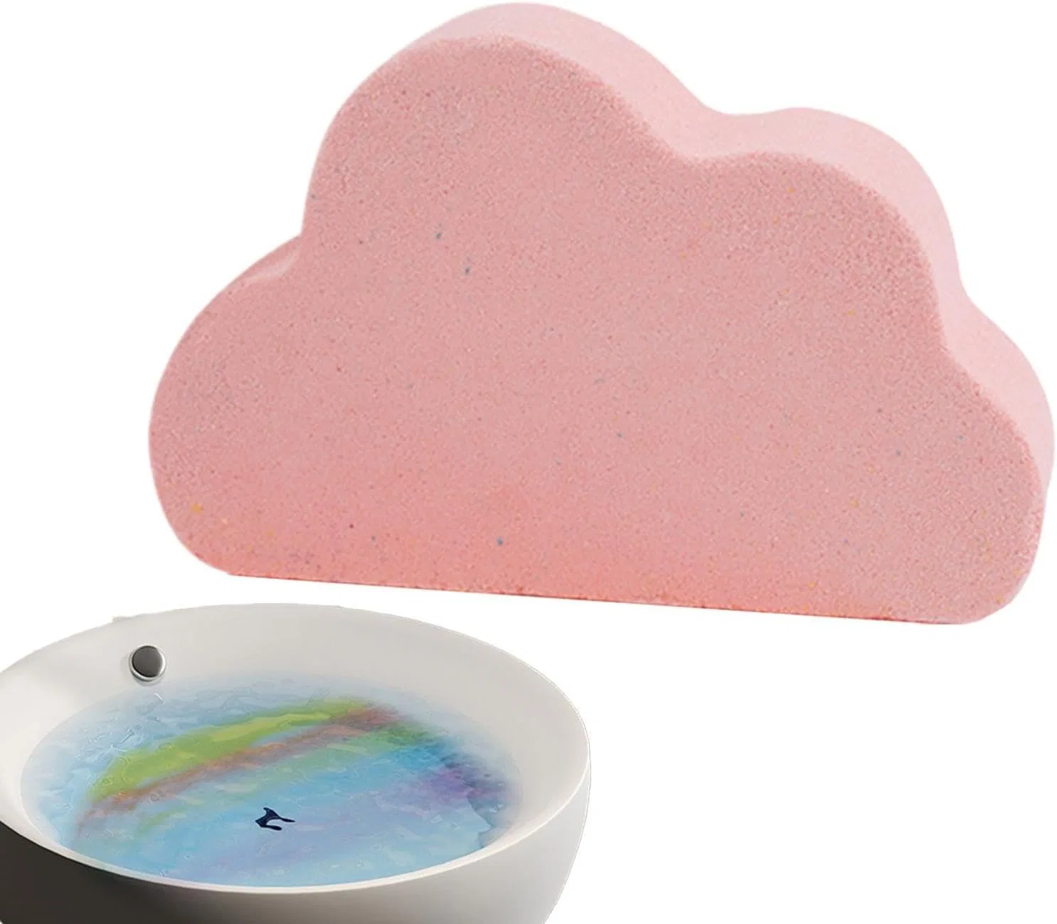 Générique Бомбочка для ванны Regenbogenfarben, 120 г, Rosa
