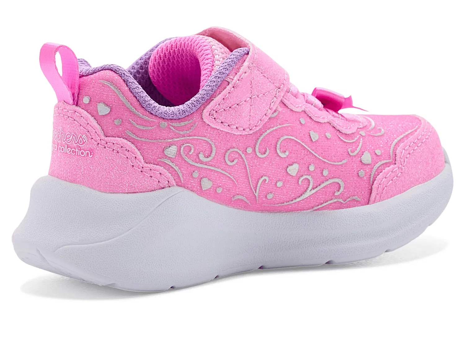 Кроссовки Lil Princess Steps 303733N (для малышей) Skechers Kids, Pink — фото 4