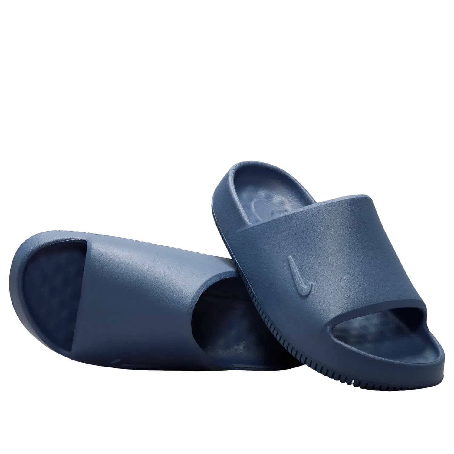 Детские шлепанцы с резиновым верхом Calm Slide 2.0 'Diffused Blue' Nike, Diffused Blue