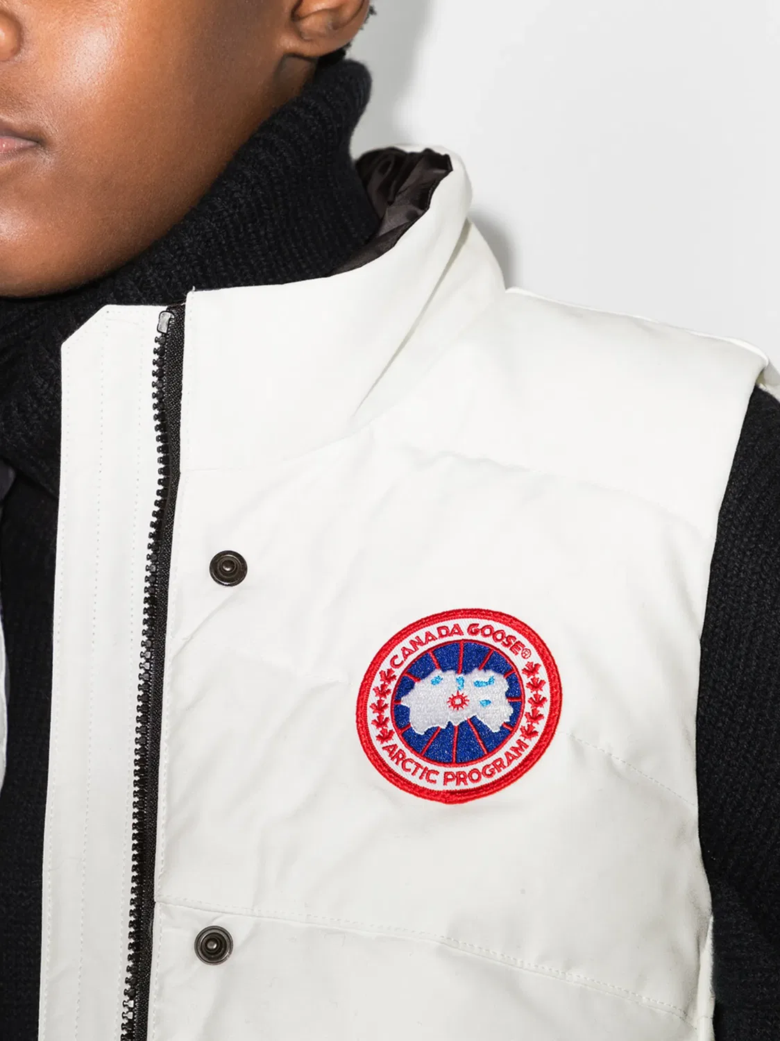 Жилет Freestyle Canada Goose, белый — фото 4