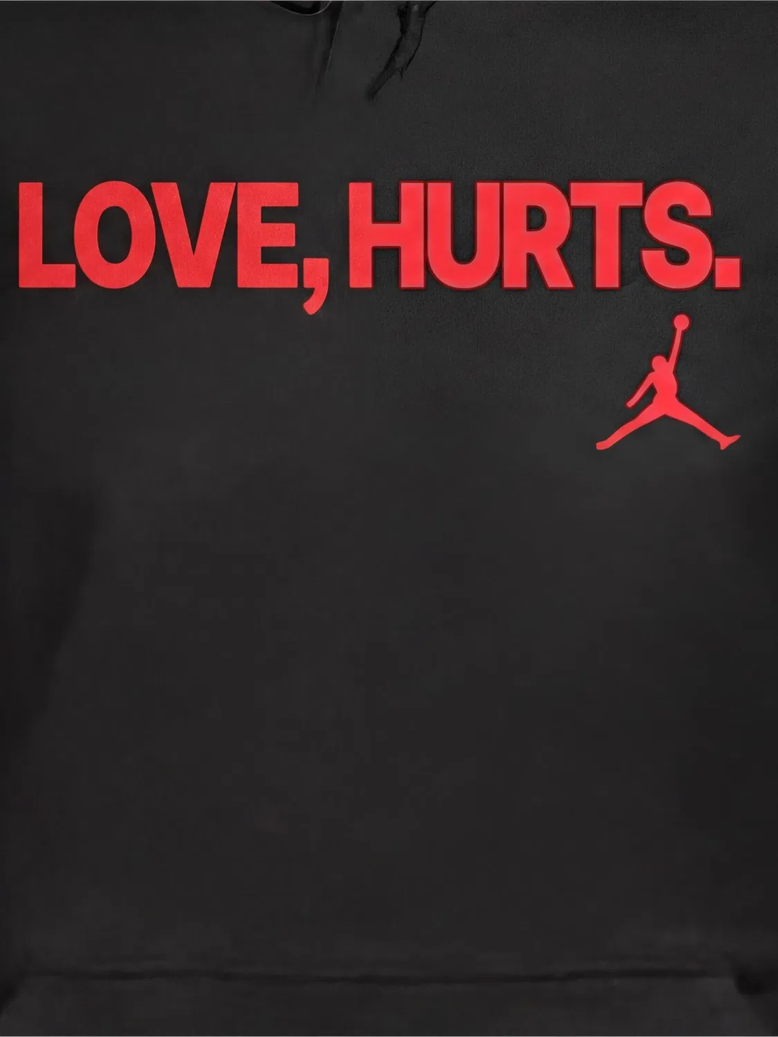 Худи Love Hurts Jalen Hurts Jordan, черный — фото 2