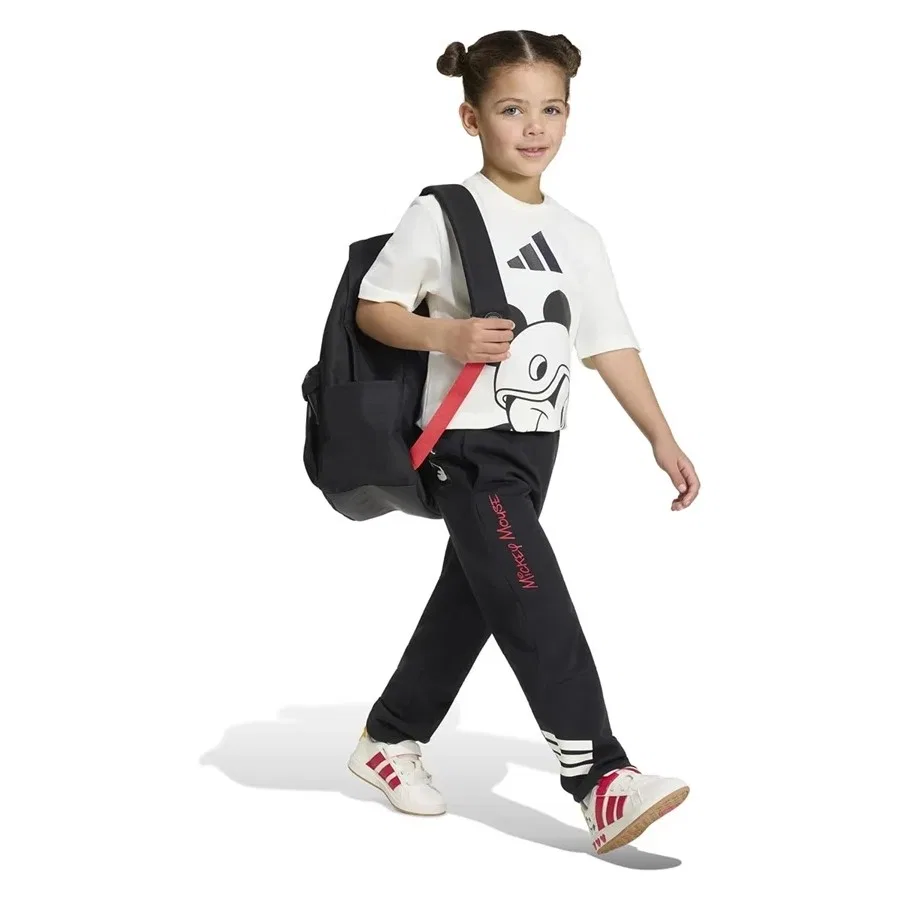 Детская футболка свободного кроя Lk Dy mm T adidas, Белый — фото 4