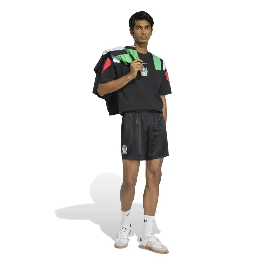 Мужские шорты свободного кроя Mexico EQT Adidas, Black — фото 4