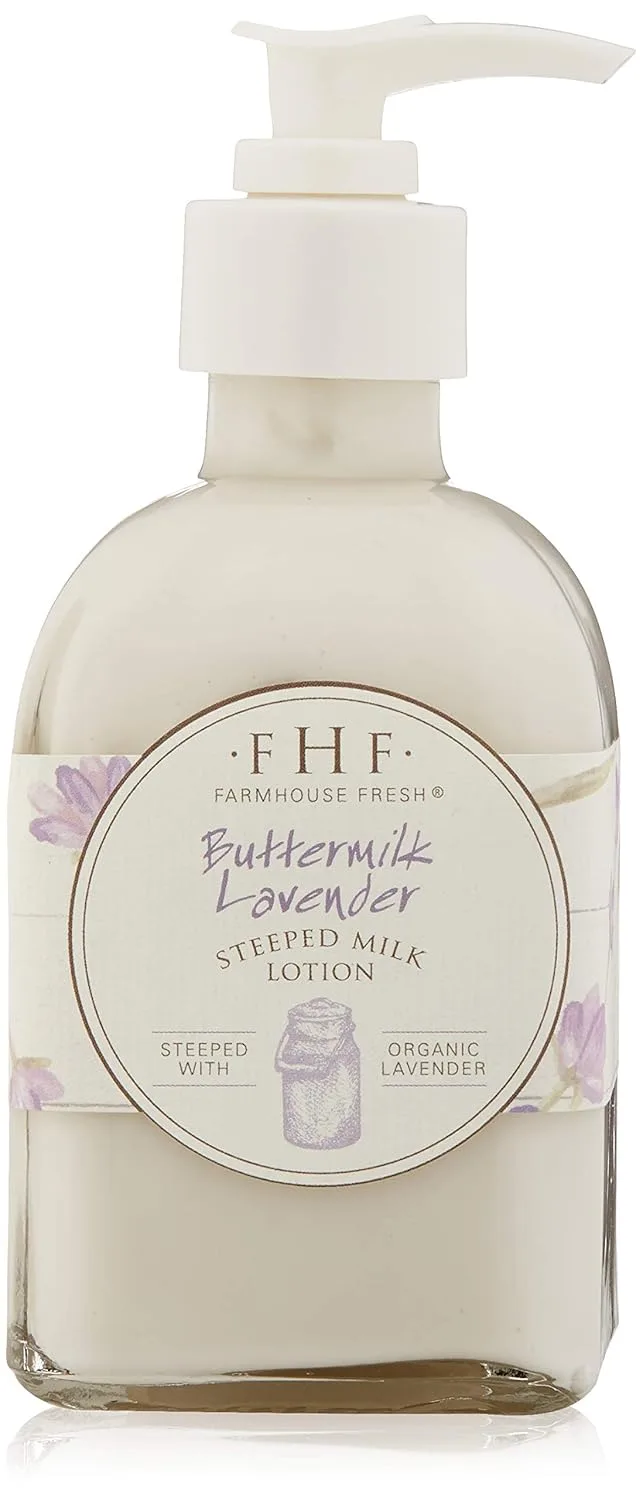 Лосьон FarmHouse Fresh Buttermilk Lavender Steeped Milk Lotion, 8 жидких унций. 237 мл (1 шт.)