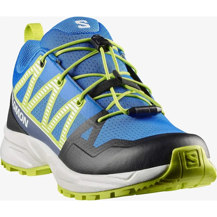 Детские кроссовки для outdoor Salomon Outscape J, Синий — фото 3