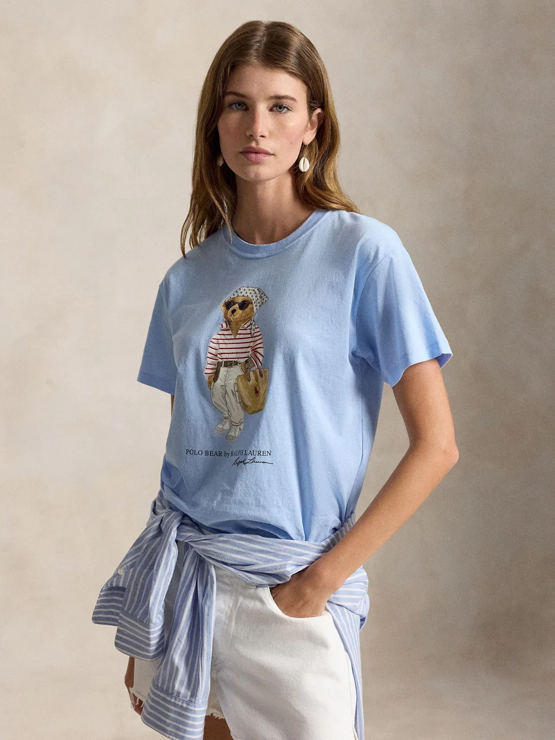 Футболка поло Polo Bear Polo Ralph Lauren, синий