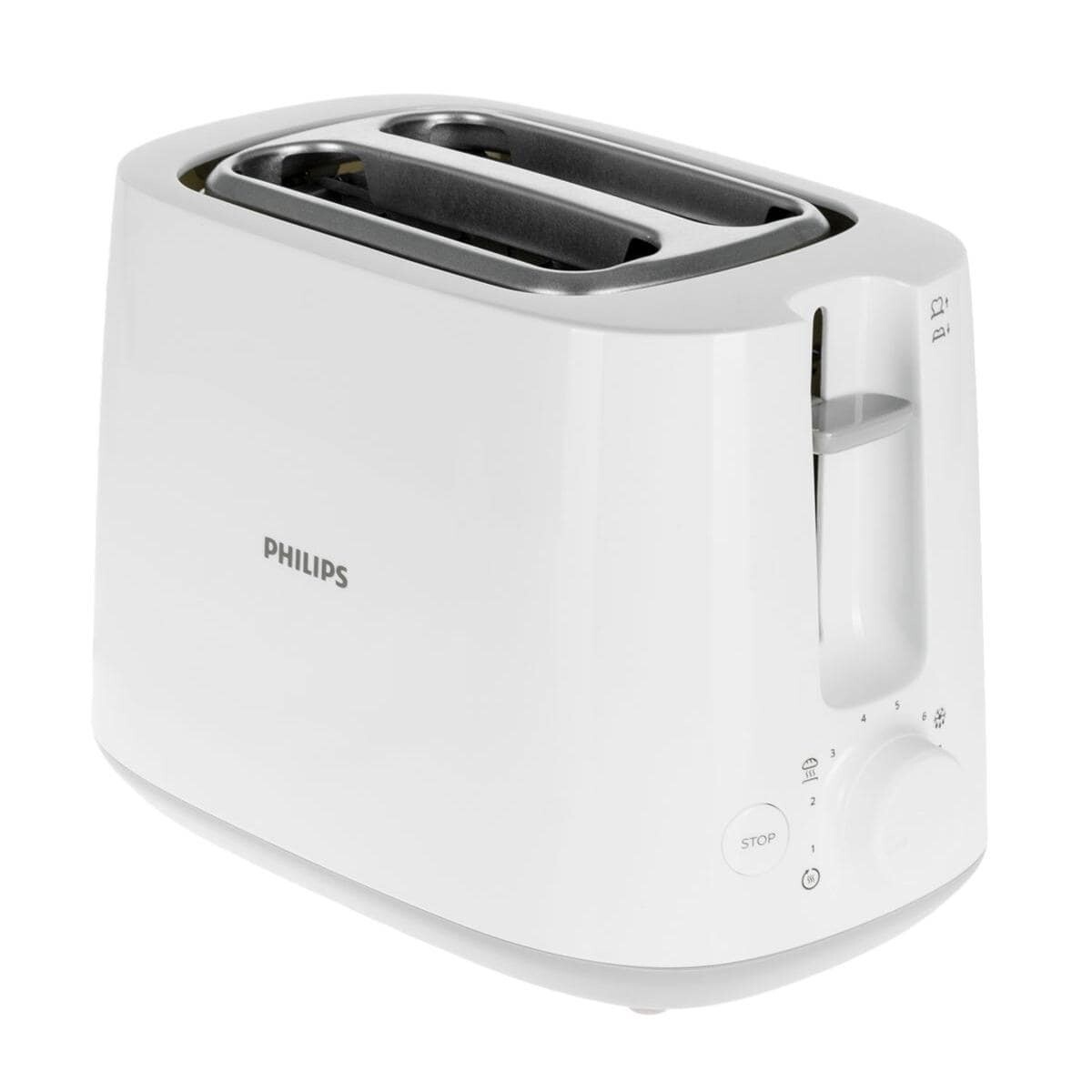 

Тостер Philips Daily Collection TRZ-HD2581, белый