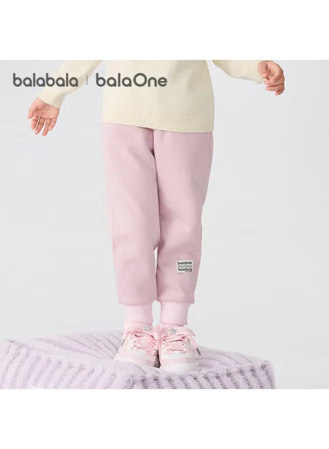 Штаны утепленные с начесом для мальчиков и девочек Balabala
