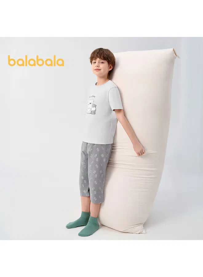 Комплект домашней одежды с принтом 209225171208 Balabala, серый — фото 4