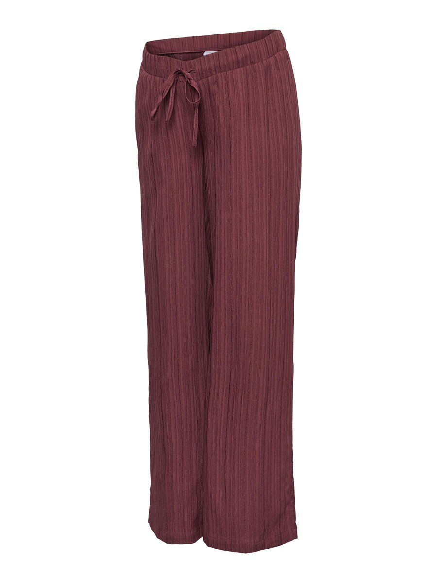 

Широкие брюки MAMALICIOUS, цвет Wine red