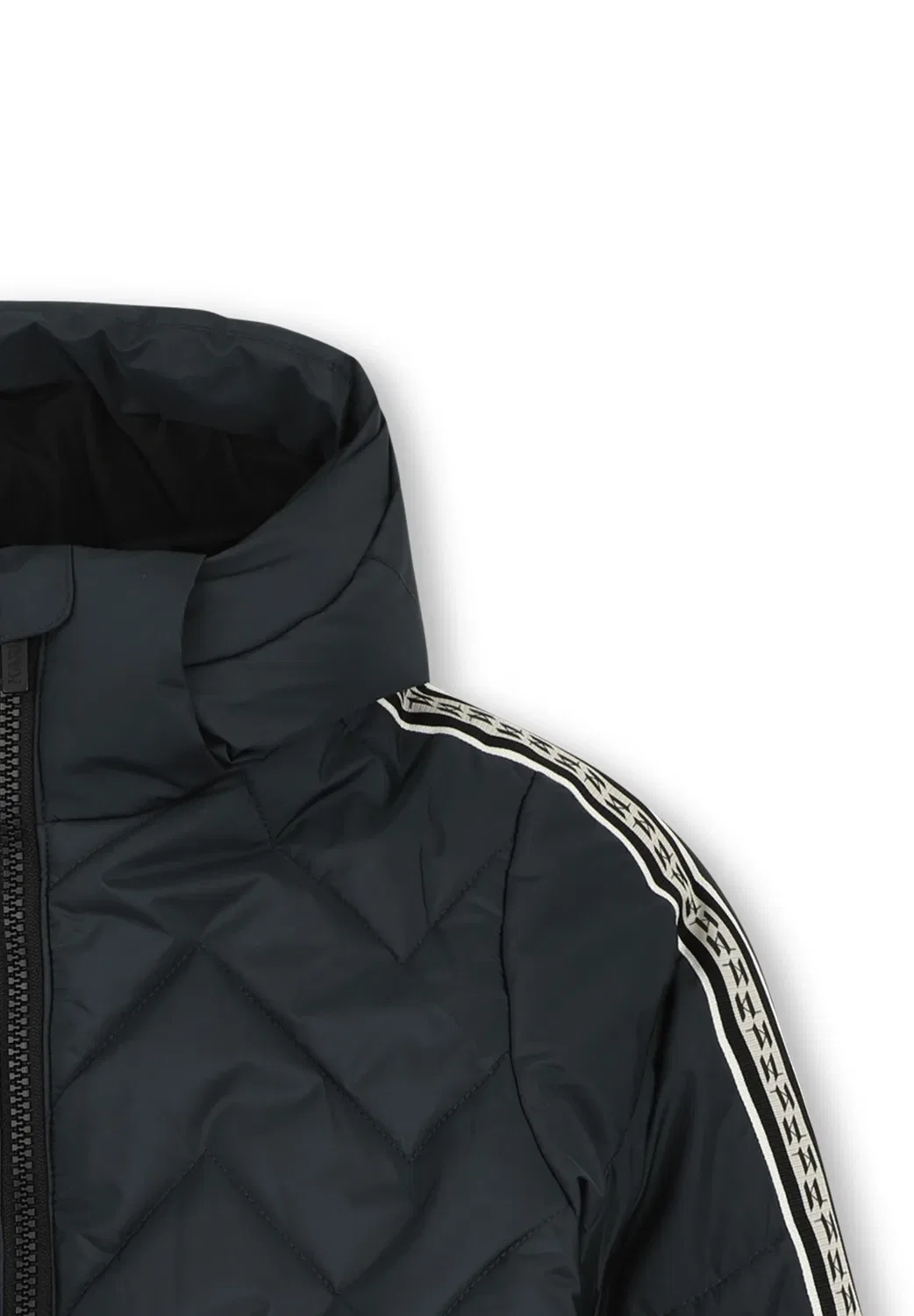 Doudoune унисекс - зимняя куртка Karl Lagerfeld Kids, Dark Green — фото 4