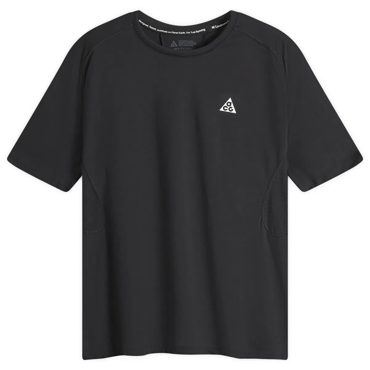 Футболка с коротким рукавом Solar Chase Nike, Black & Summit White