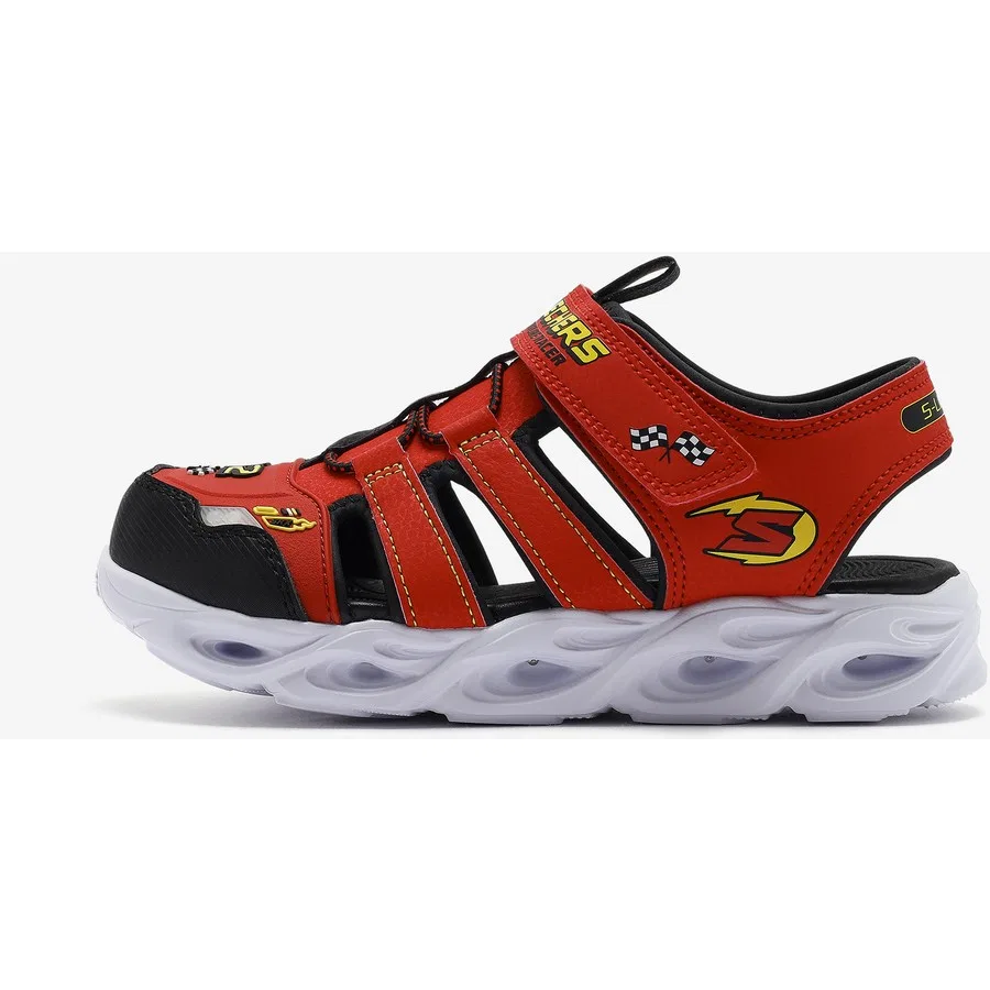 Сандалии спортивные с подсветкой Thermo-Splash - Hydro-Flare Skechers, Красный