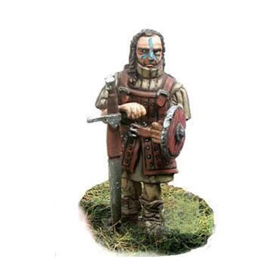 

Пехотинец с мечом и щитом (стоя), Historical Miniatures - Medieval - Scots, Brave Heart (28mm) (Mirliton SG)