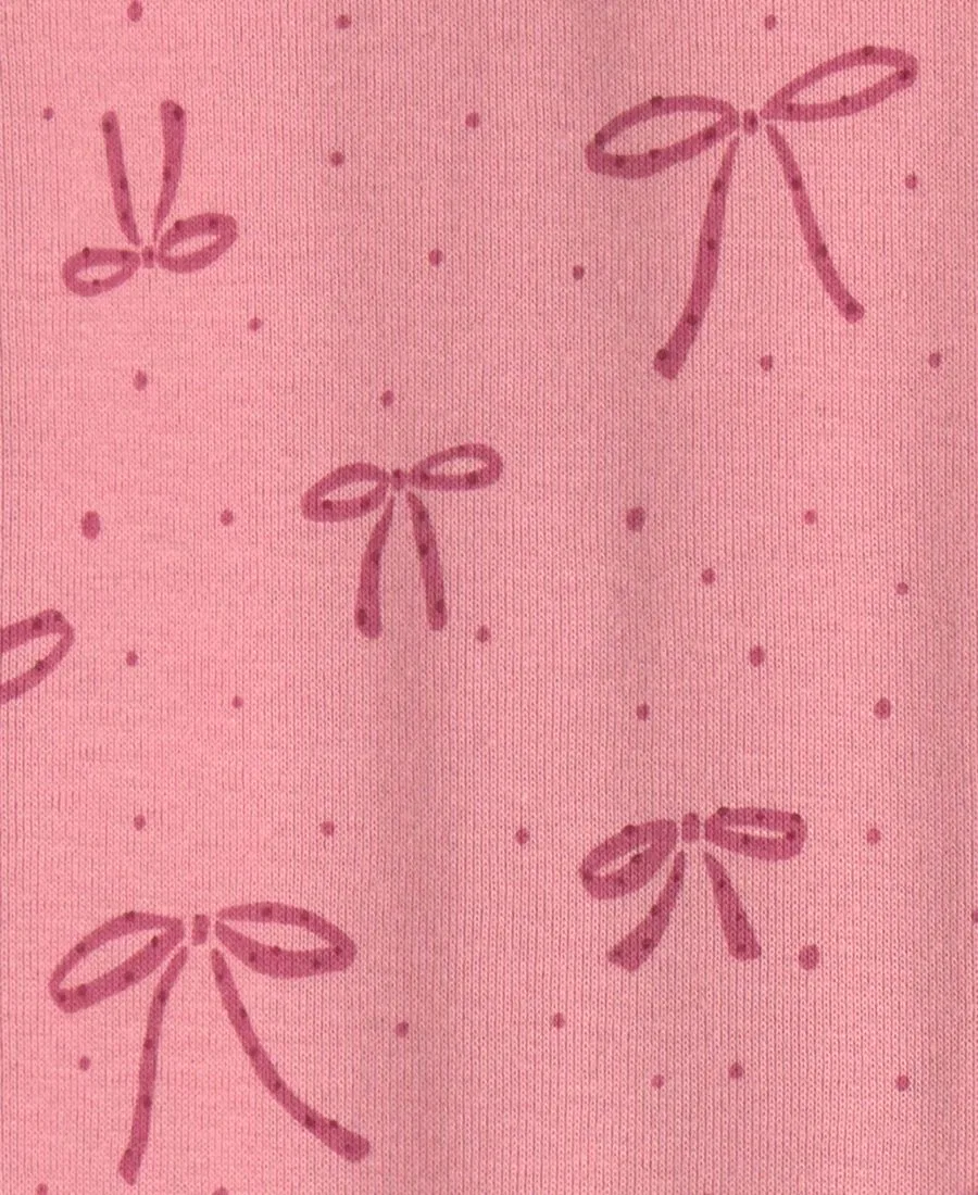 Комбинезон-пижама хлопковый с длинным рукавом Carter's, Pink — фото 4