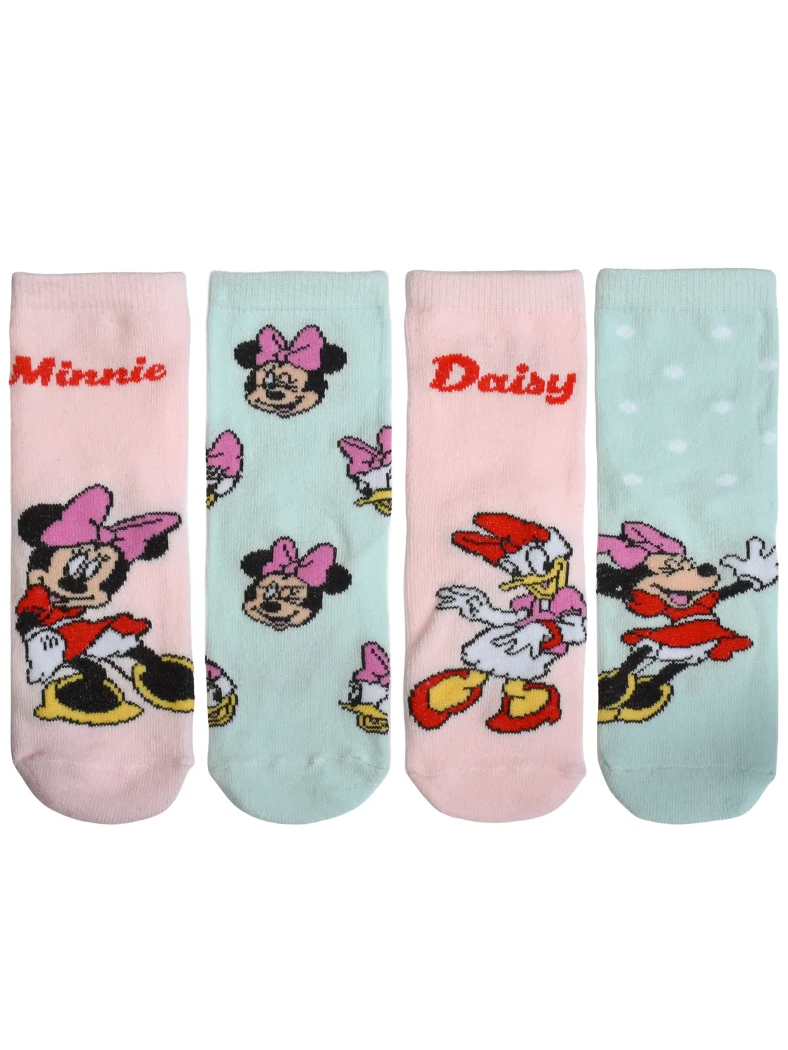 Носки Disney Minnie Mouse & Daisy Duck, разноцветный — фото 4