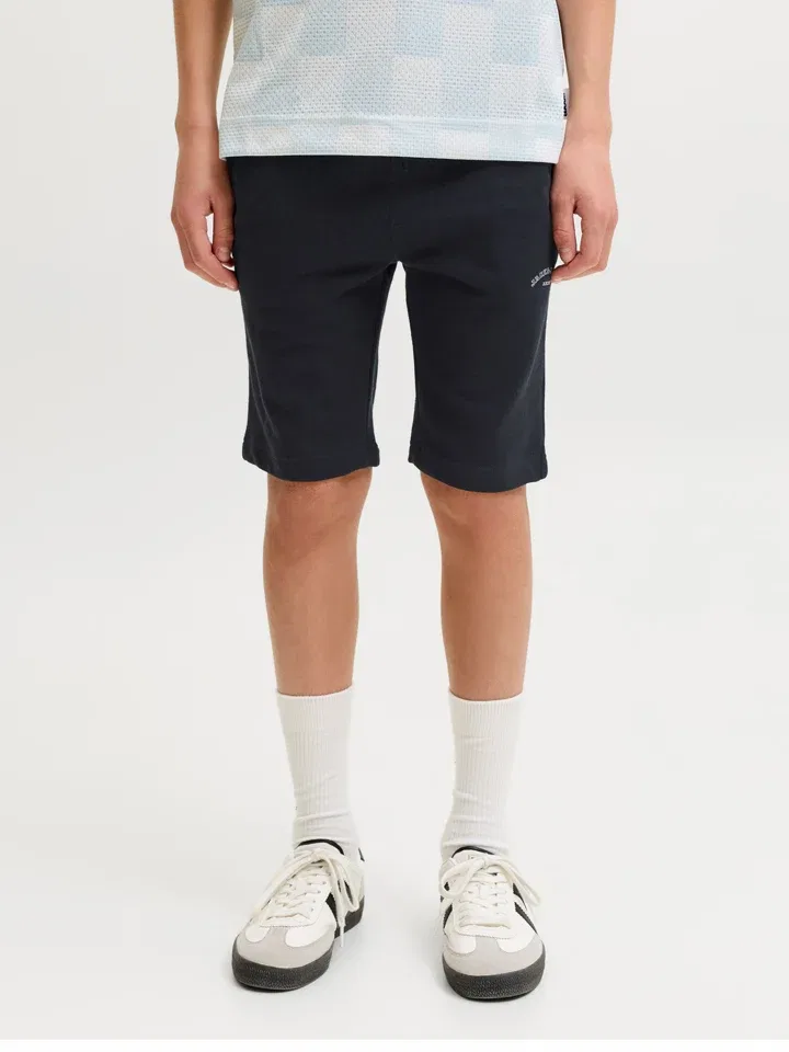 Шорты из футера Gordon Jack & Jones Junior, черный — фото 3