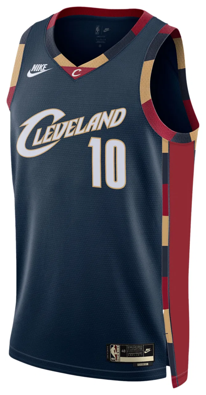 Мужская баскетбольная джерси Swingman Nike Cavaliers, цвет Navy/Multi