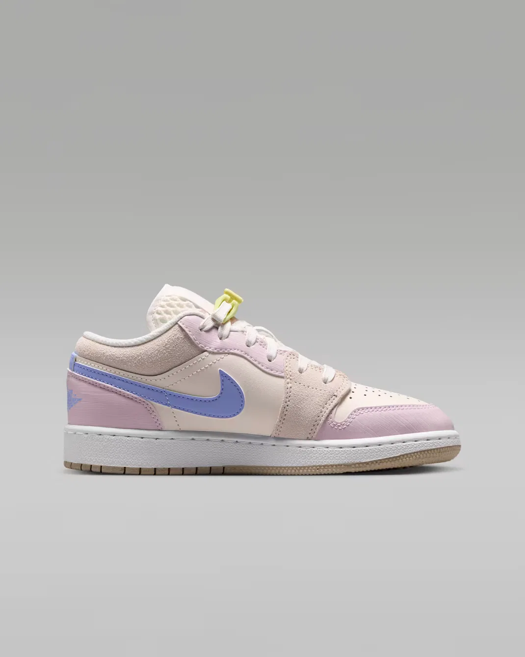 Кроссовки для детей постарше Air Jordan 1 Low, Sail/White/Fennel/Aluminum — фото 3