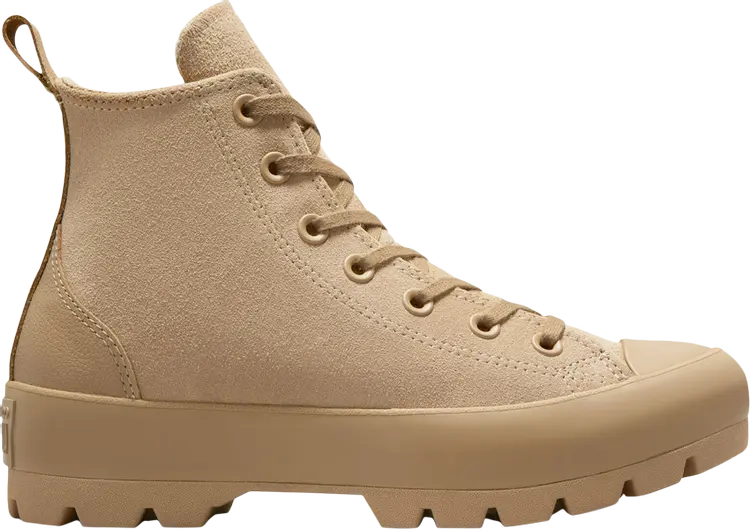 

Кроссовки Converse Wmns Chuck Taylor All Star Lugged High Nomad Khaki, коричневый