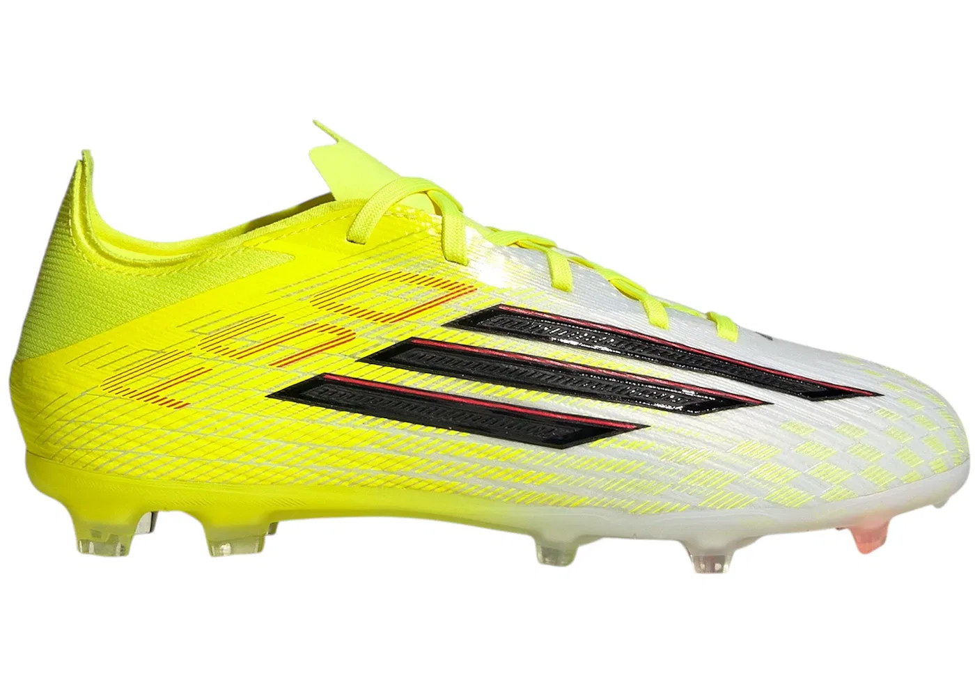 Детские бутсы F50 Elite FG Adidas, Team Solar Yellow 2/Core Black/Lucid Red