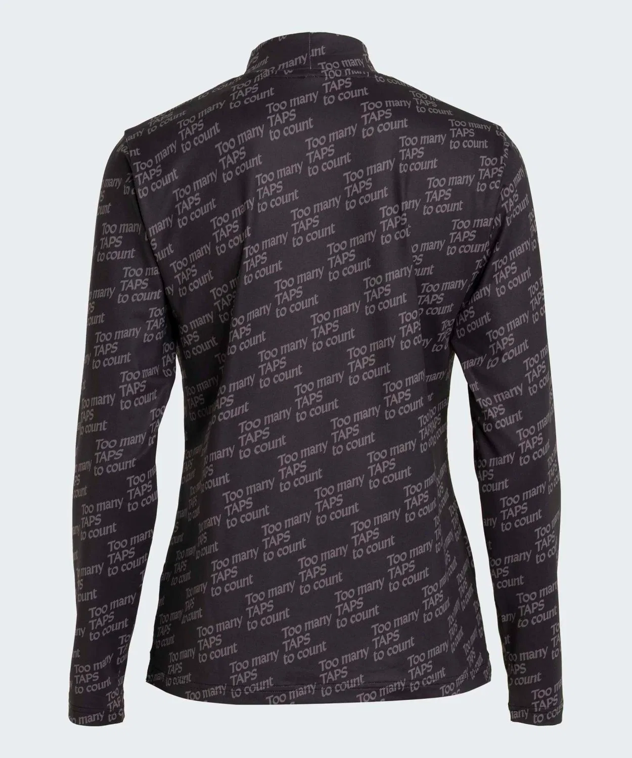 Женская футболка с длинным рукавомс принтом CHIP Adidas, Black — фото 2