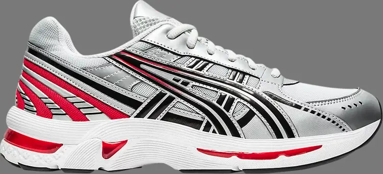 

Кроссовки gel kyrios 'glacier grey red' Asics, серый