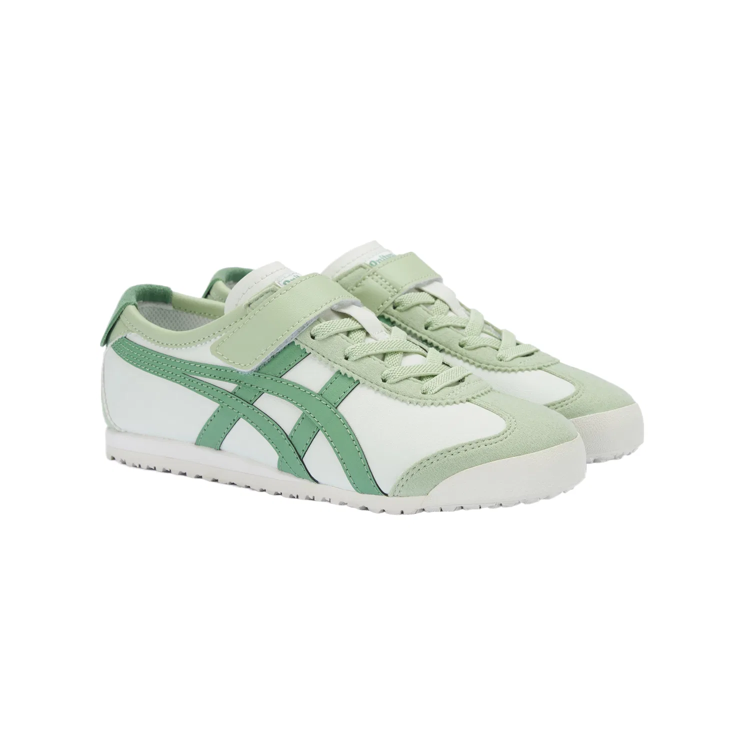 Детские кеды повседневные Green Onitsuka Tiger — фото 4