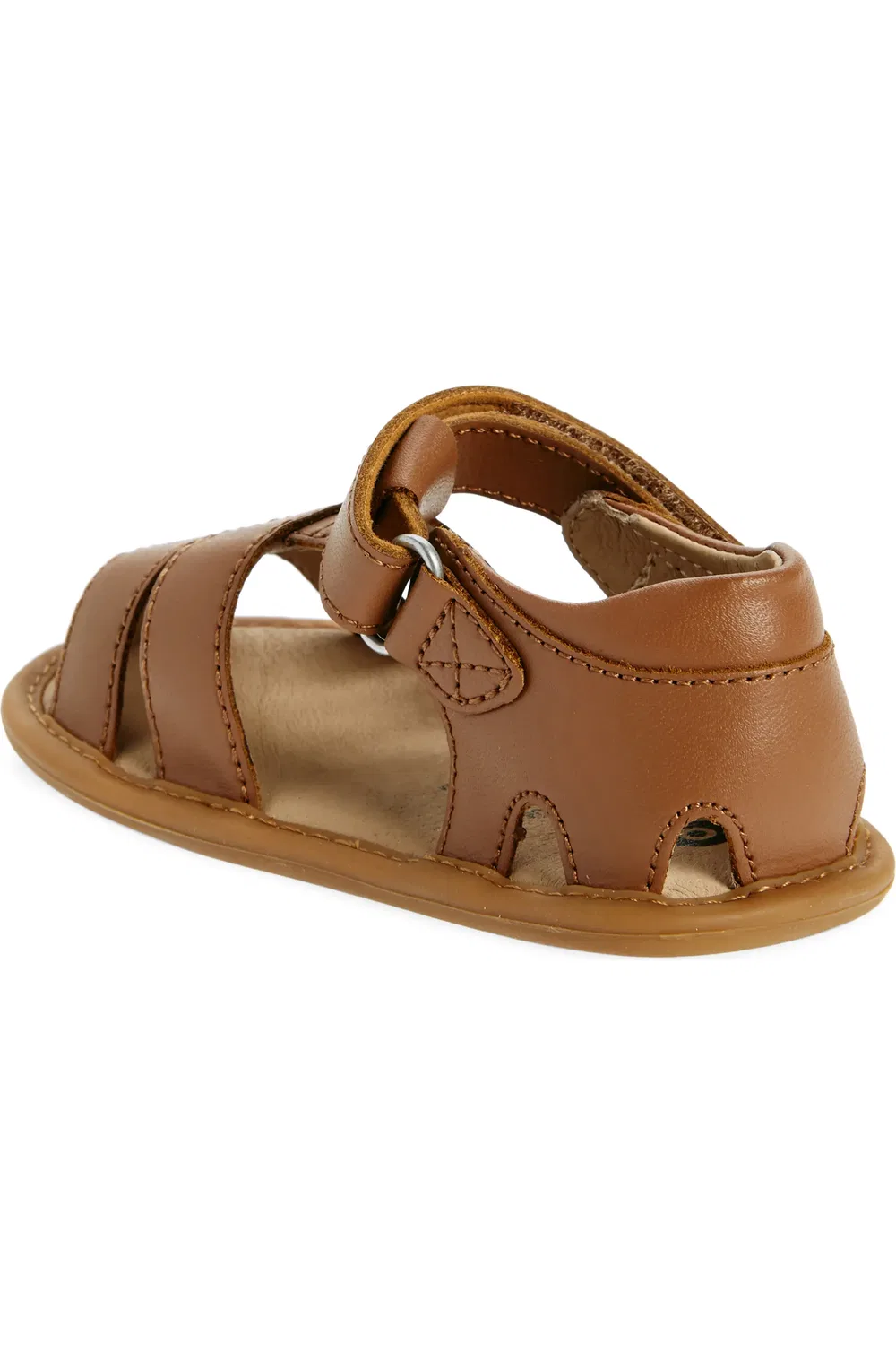 Сандалии детские на регулируемом ремешке Waves Fisherman Old Soles, Tan/Gum Sole — фото 2