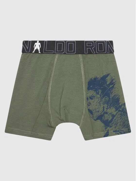 Комплект боксеров Trunk 2-Pack Cristiano Ronaldo Cr7, зеленый — фото 4