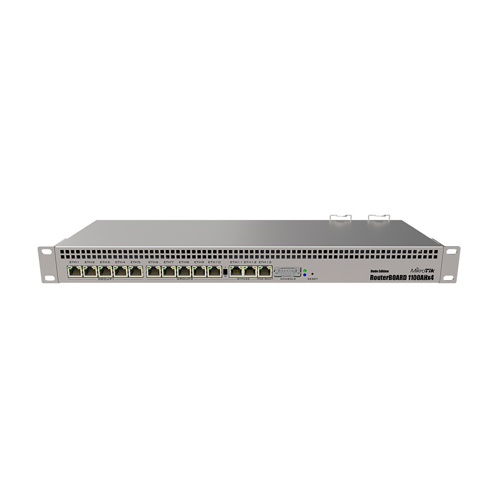 

Маршрутизатор MikroTik RB1100AHx4 Dude Edition, серый