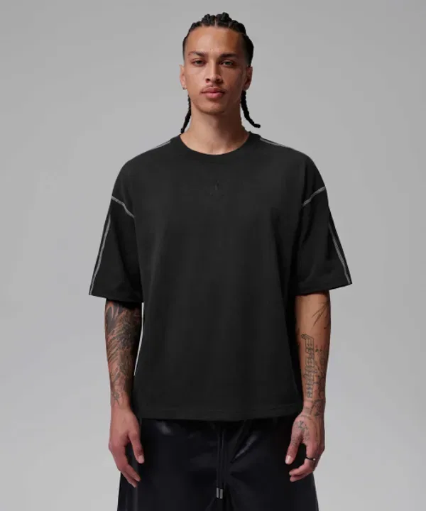 Футболка с коротким рукавом Jordan Flight Heavyweight, черная, Nike
