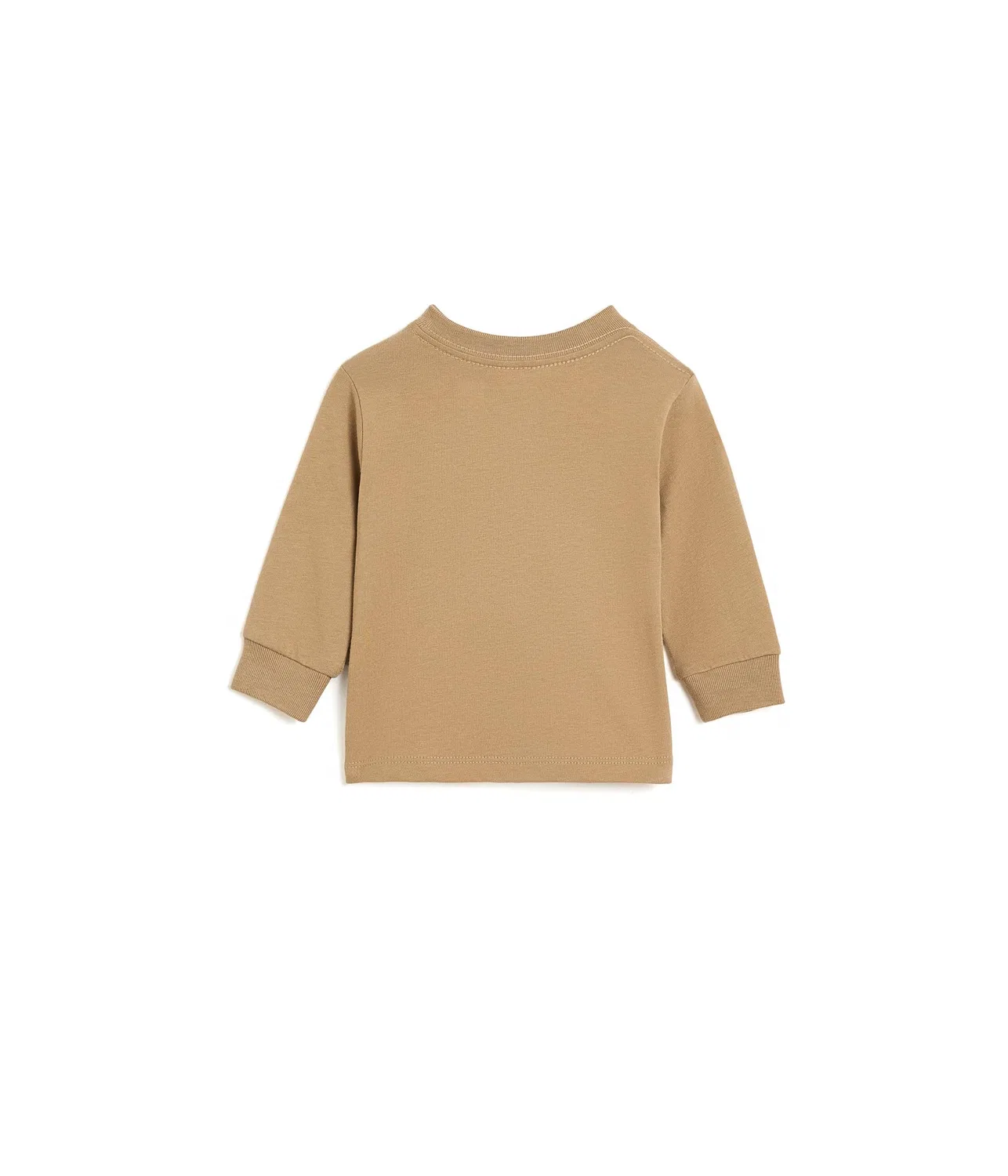Хлопковая футболка Polo Bear (для младенцев) Polo Ralph Lauren Kids, Camel — фото 2