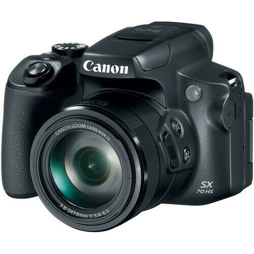 

Цифровой фотоаппарат Canon PowerShot SX70 HS, черный