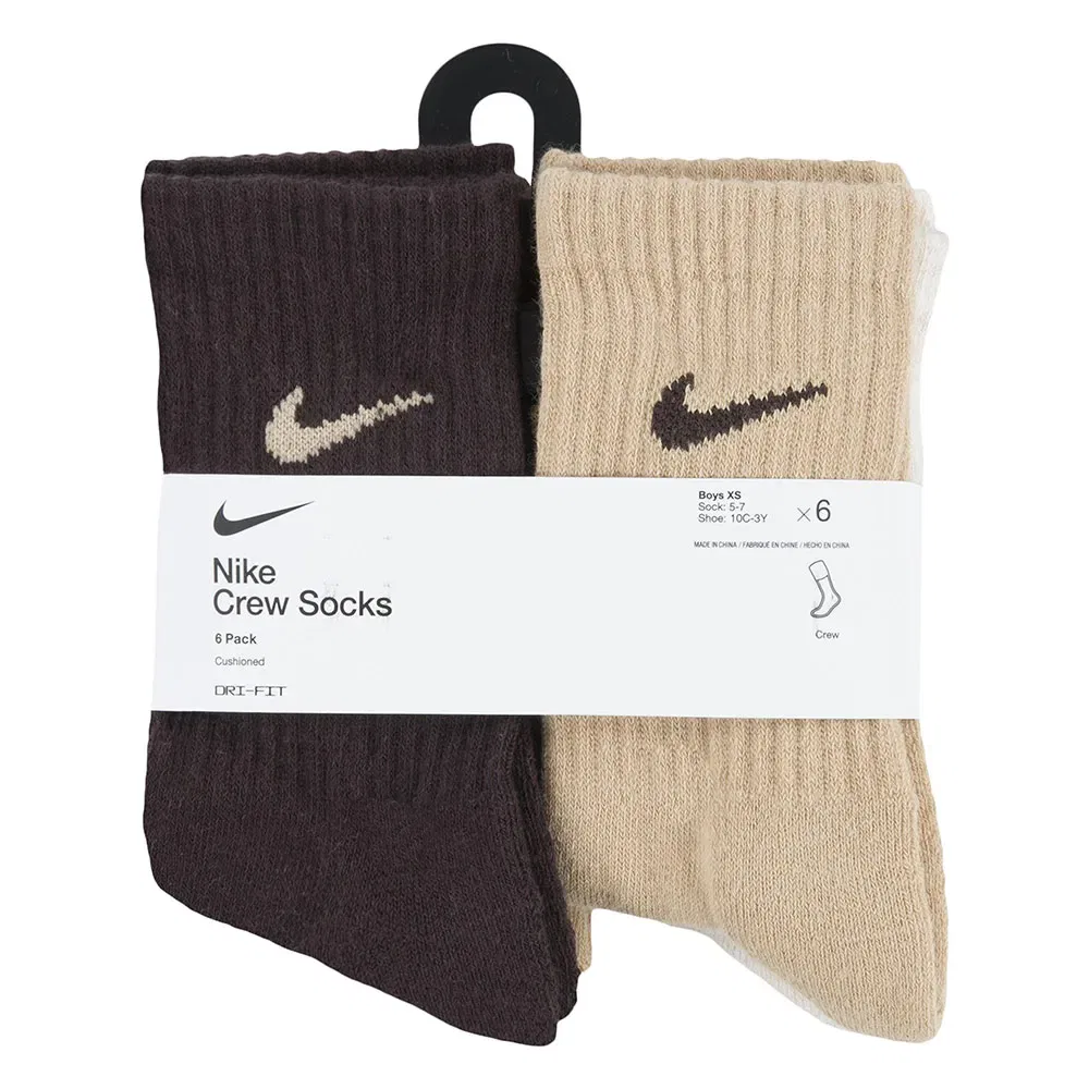 Носки спортивные 6 пар Nike, мультиколор — фото 3