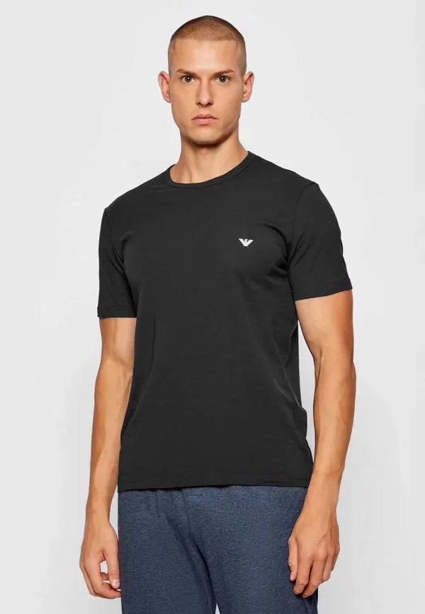 Футболка для тренировок на выносливость (2 шт.) Emporio Armani, синий/серый — фото 2