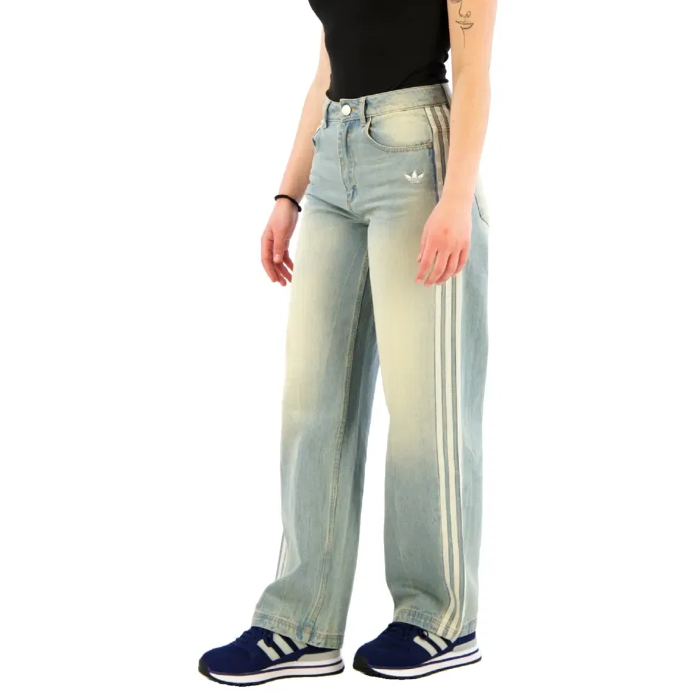 Джинсы Dad jeans Adidas Originals, синий — фото 4