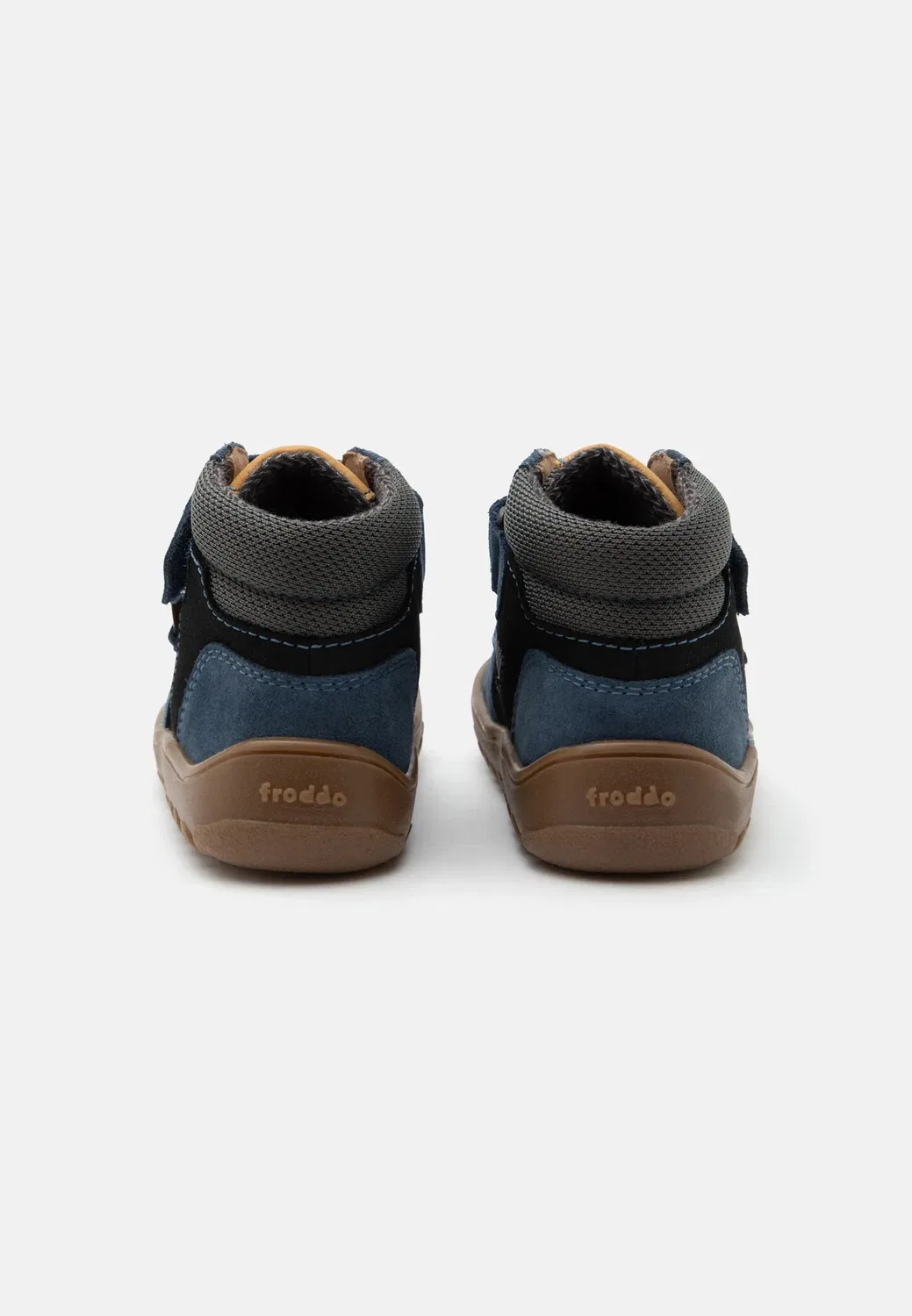 Ботинки Barefoot Up Terra Tex, широкая посадка, унисекс - классические ботильоны Froddo, Denim — фото 3