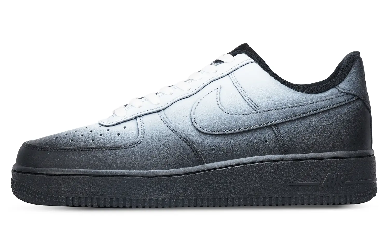 

Кроссовки Air Force 1 для скейтбординга унисекс с низким верхом, черный/белый/серебряный Nike