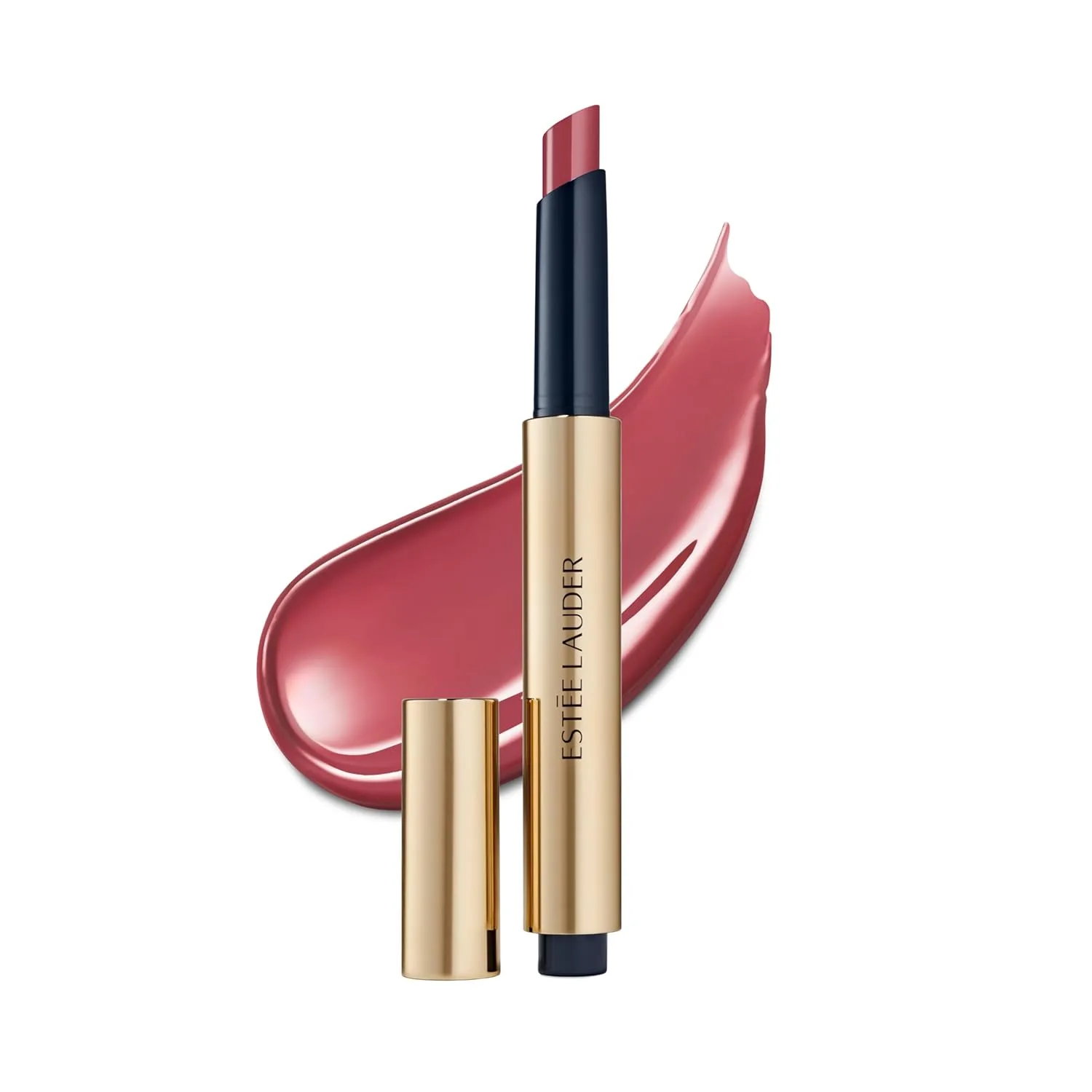 Блеск для губ Estée Lauder Pure Color Melt-On Glosstick | Увлажняющий и придающий объем блеск для губ, 156 Melted Rose - A soft rose with neutral undertones
