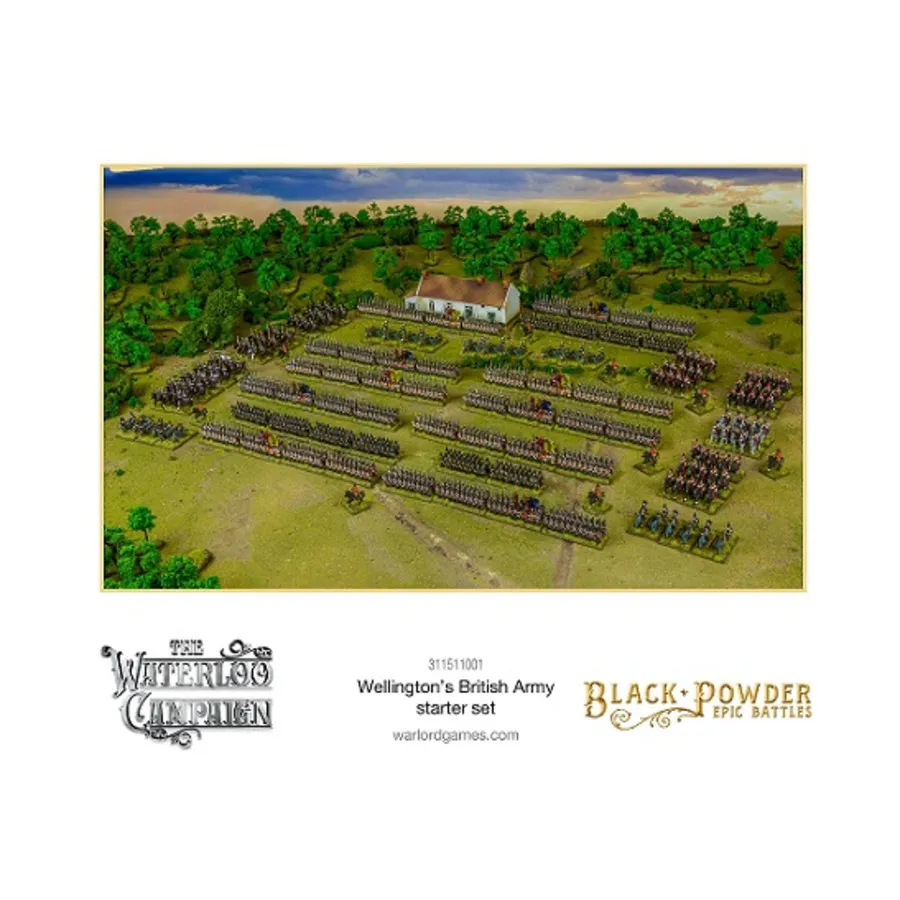 

Британский стартовый набор Веллингтона, Black Powder - Epic Battles - The Waterloo Campaign (15mm)