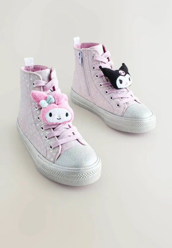 Кроссовки на шнуровке стандартного кроя Next, Purple Hello Kitty And Friends — фото 2