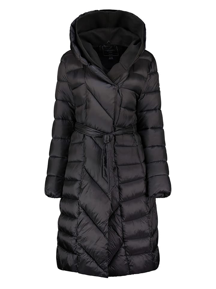 

Стеганое пальто Geographical Norway Steppmantel, черный