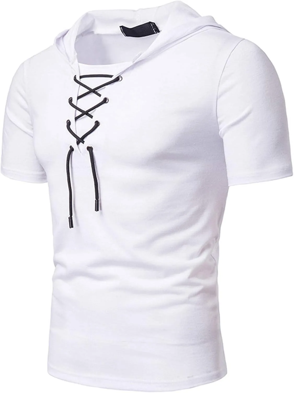 

Мужская модная худи летняя Casual свободная с коротким рукавом