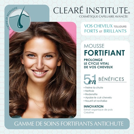 Мусс Cleare Institute Anti-Hair Loss Power Mousse - успокаивает кожу головы и стимулирует ее Clearã Institute — фото 2
