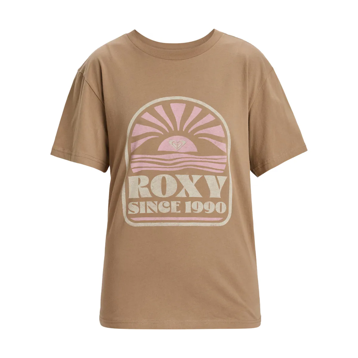 

Женская футболка Hangloose Poster Roxy, коричневый