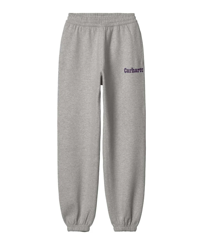 

Серые хлопковые спортивные штаны-«пузыри» Carhartt Wip, серый